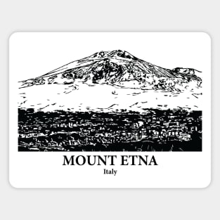 Mount Etna - Italy Magnet